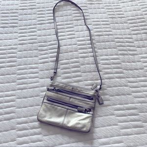 Coach Silver crossbody